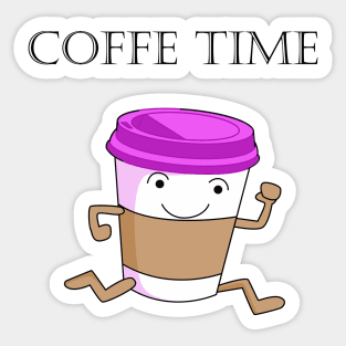 Coffe time Sticker